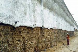 мокрое сухое метод торкретирование поверхности бетона в Самаре